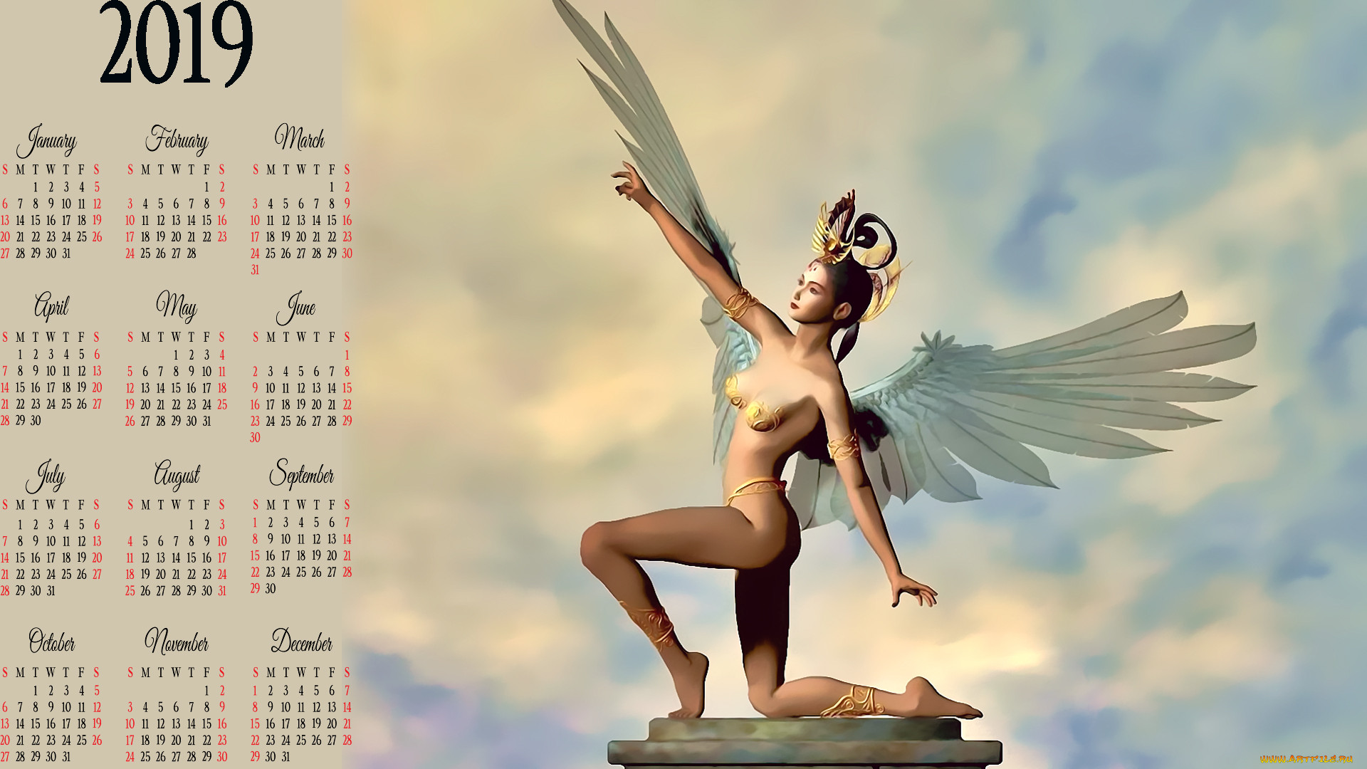 , , 2019, calendar, , , , , 